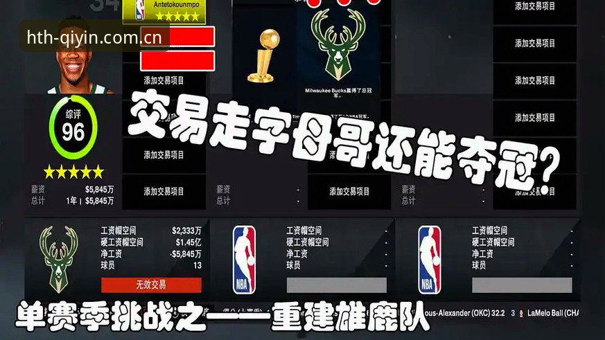 HTH APP下载 华体会体育字母哥交易操作教程:从雄鹿“暴雷”到热火重建的完整推演